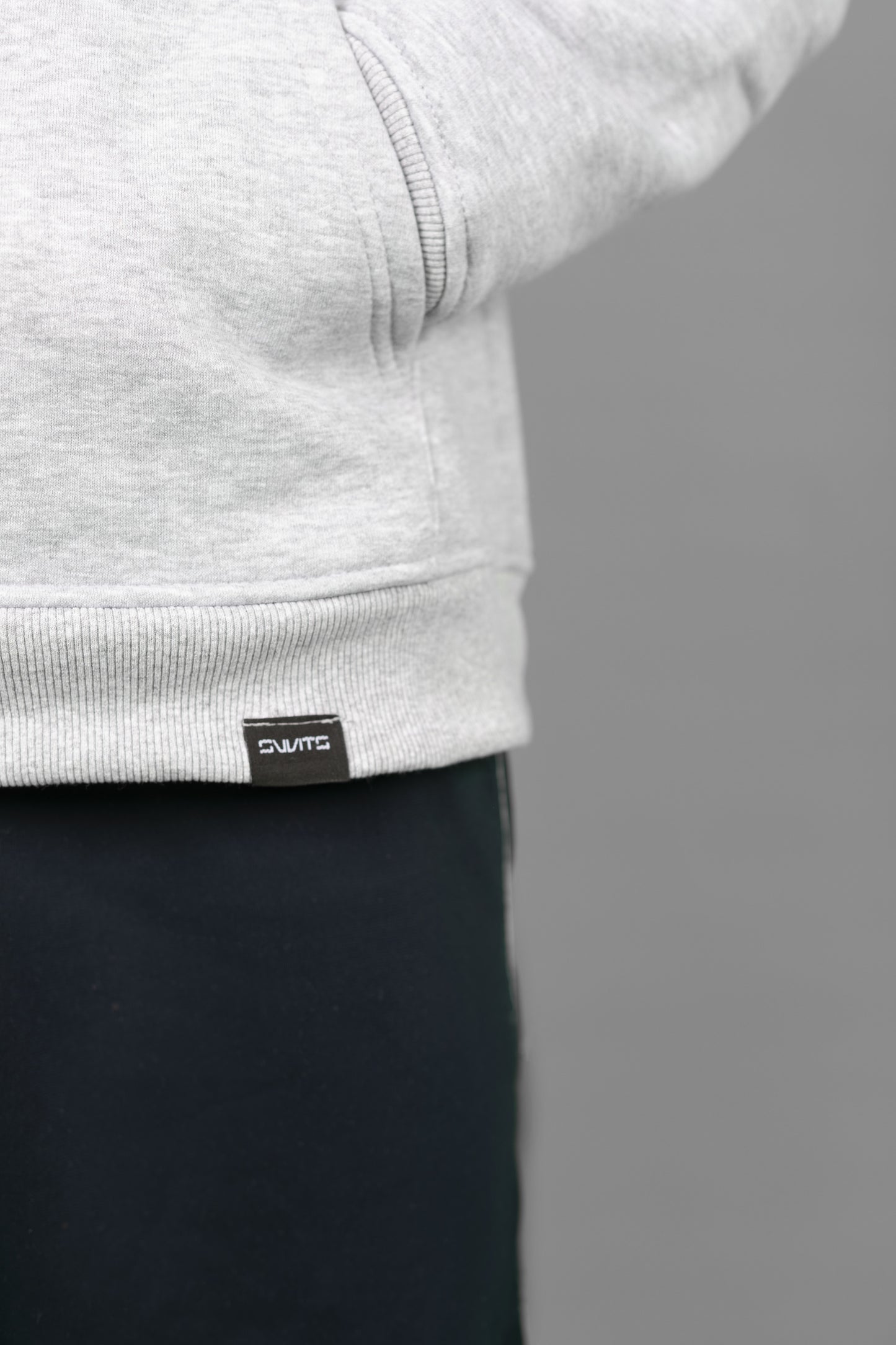 Unisexe Grey Hoodie