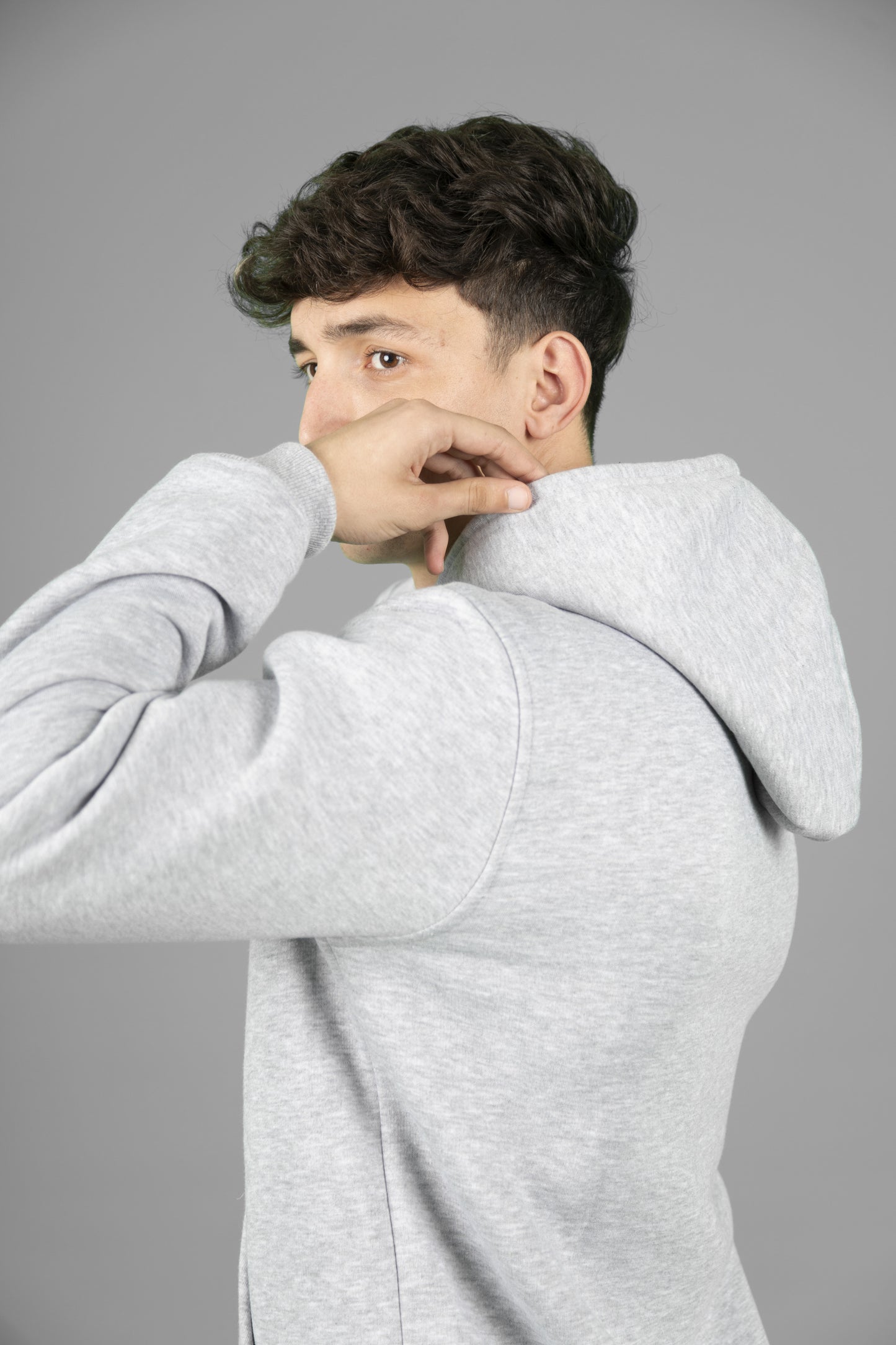 Unisexe Grey Hoodie