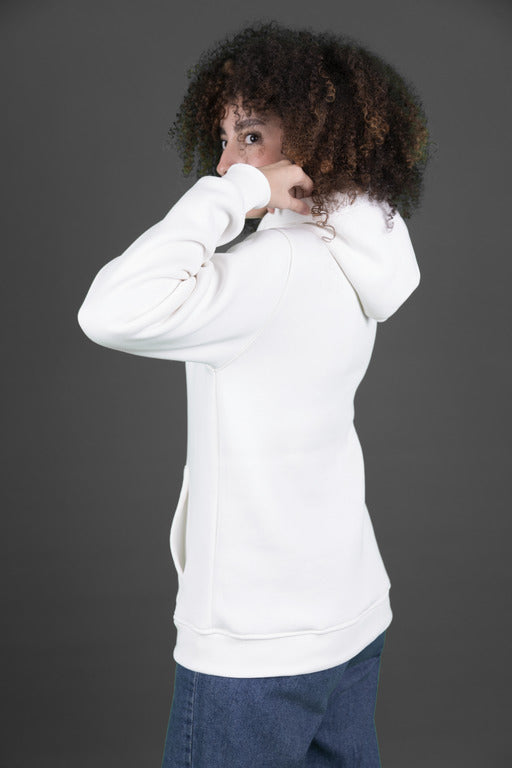 Unisexe White hoodie