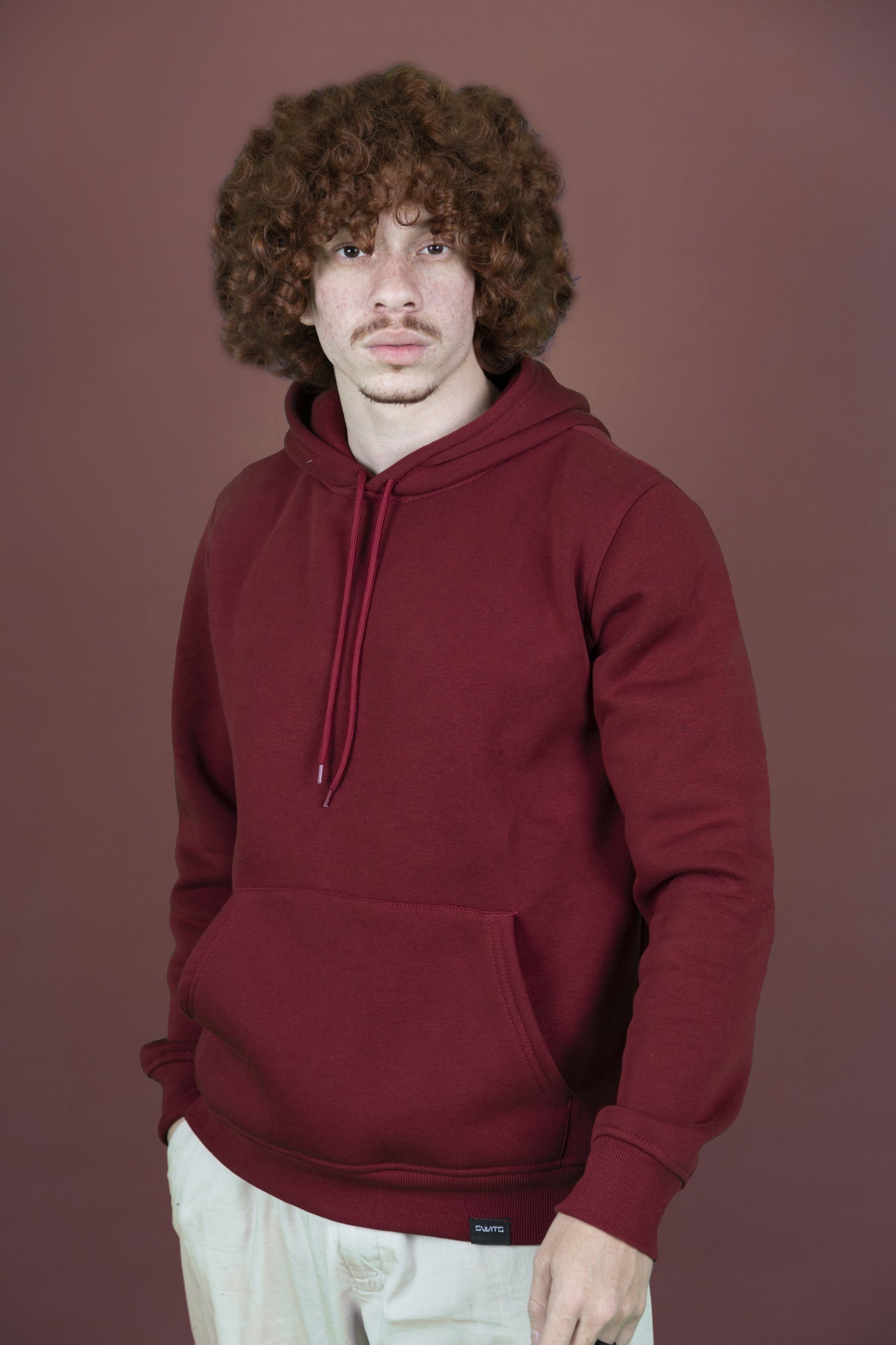 Unisexe Dark Red Hoodie