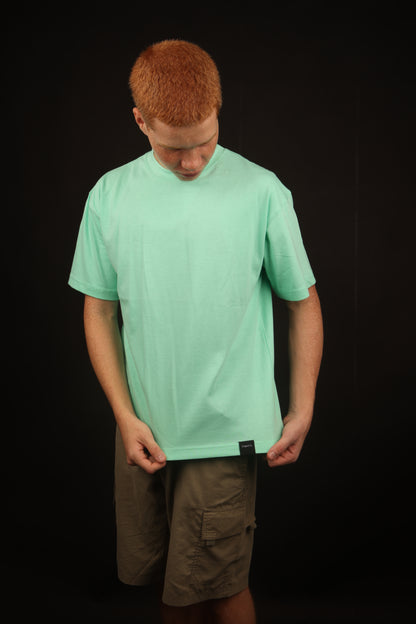 unisex green oversize t-shirt #ss24