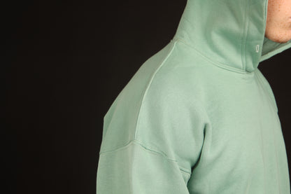 unisex green oversized hoodie