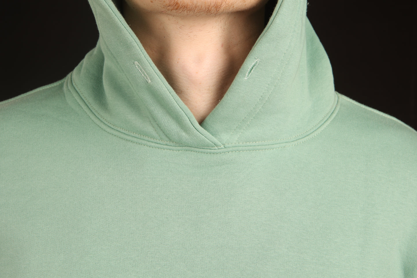 unisex green oversized hoodie